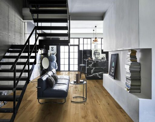 Kahrs Smaland, Vedbo Engineered Oak Flooring, Handscraped, Rustic, Brushed & Oiled, 187x15x2420mm