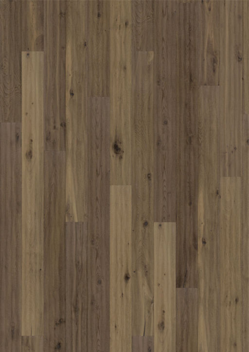 Kahrs Smaland Ydre Engineered Oak Flooring, Rustic, Brushed, Oiled, 187x3.5x15 mm