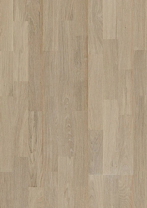Kahrs Sorrento Oak Engineered 3-Strip Wood Flooring, White, Matt Lacquered, 200x15x2423mm