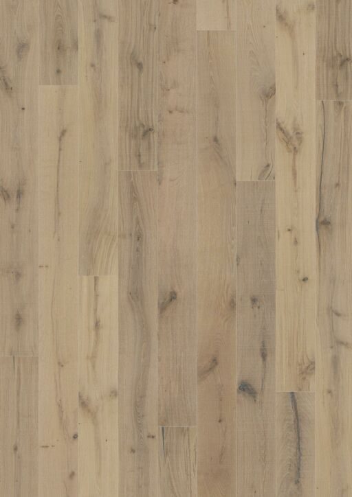 Kahrs Texture Oak Weiss Engineered Flooring, Brushed & Oiled, Saw Marks, Smoked, 187x15x2420mm