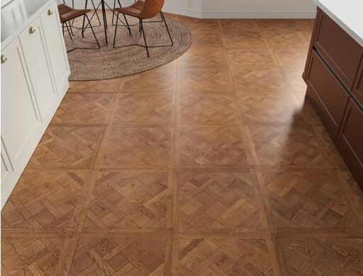 Nordalen Engineered Oak Flooring, Rustic, Brushed, UV Oiled, 600x14x600mm Image 3