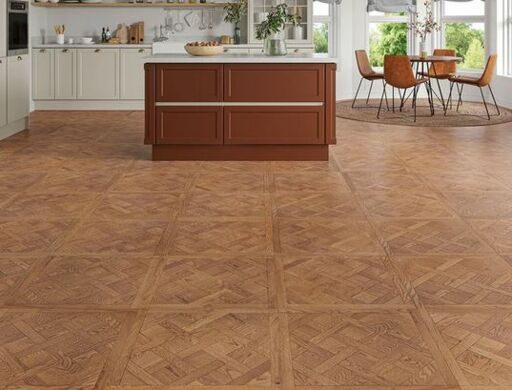 Nordalen Engineered Oak Flooring, Rustic, Brushed, UV Oiled, 600x14x600mm Image 2