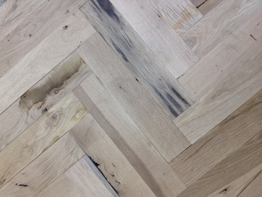Oak Parquet Flooring Blocks, Rustic Extra, 70x230x20 mm Image 2