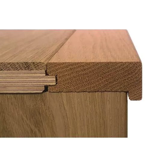 Oak Squared Nosing 20mm T&G – 0.9m, Unfinished