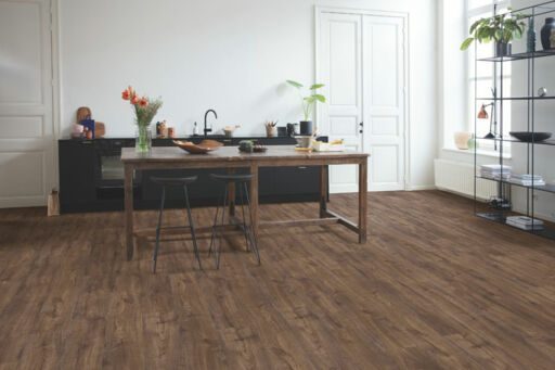 QuickStep Alpha Bloom, Autumn Oak Chocolate Vinyl Flooring, 209x6x1494mm