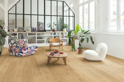 QuickStep Alpha Bloom, Elegant Oak Natural Vinyl Flooring, 209x6x1494mm