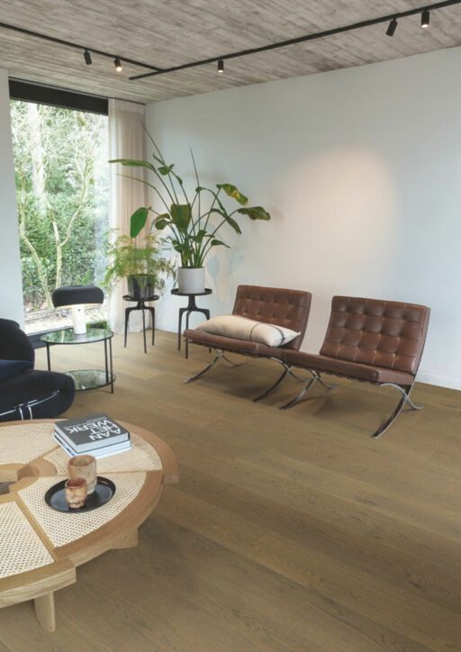 QuickStep Cascada Brown Vintage Oak Engineered Flooring, Rustic, Extra Matt Lacquered, 190x13x2200mm