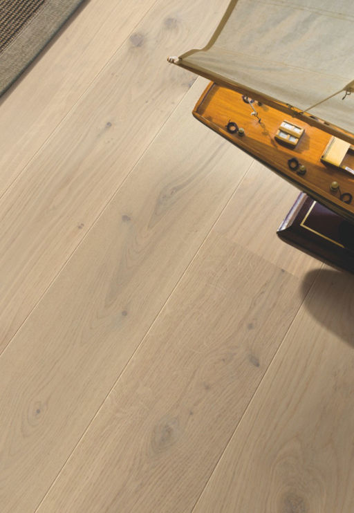 QuickStep Compact Cotton White Oak Engineered Flooring, Matt Lacquered, 145x13x2200mm Image 4