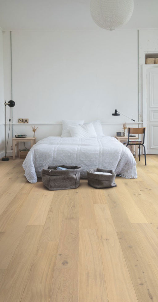 QuickStep Compact Cotton White Oak Engineered Flooring, Matt Lacquered, 145x13x2200mm Image 3