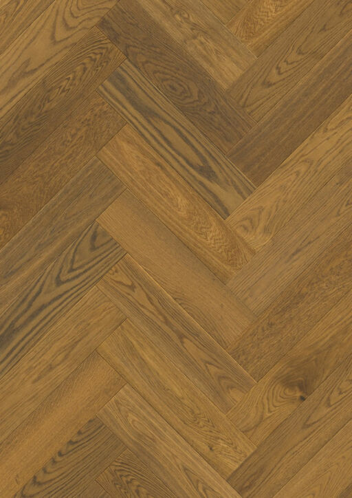 QuickStep Disegno Cinnamon Raw Oak Engineered Parquet Flooring, Extra Matt Lacquered, 145x13.5x580mm