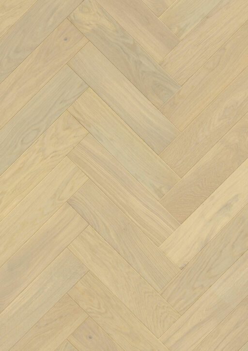 QuickStep Disegno Creamy Oak Engineered Parquet Flooring, Extra Matt Lacquered, 145x13.5x580mm Image 3