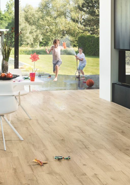 QuickStep Impressive Classic Oak Beige Laminate Flooring, 8mm