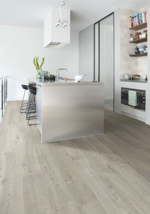 QuickStep Impressive Soft Oak Grey Laminate Flooring, 8mm