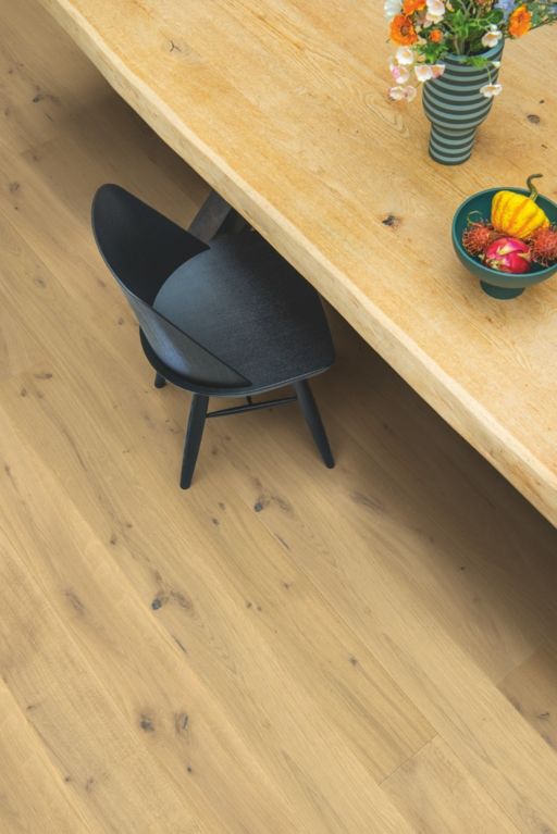 QuickStep Palazzo Warm Natural Oak Engineered Flooring, Brushed, Extra Matt, Lacquered, 190x14x1820 mm Image 2