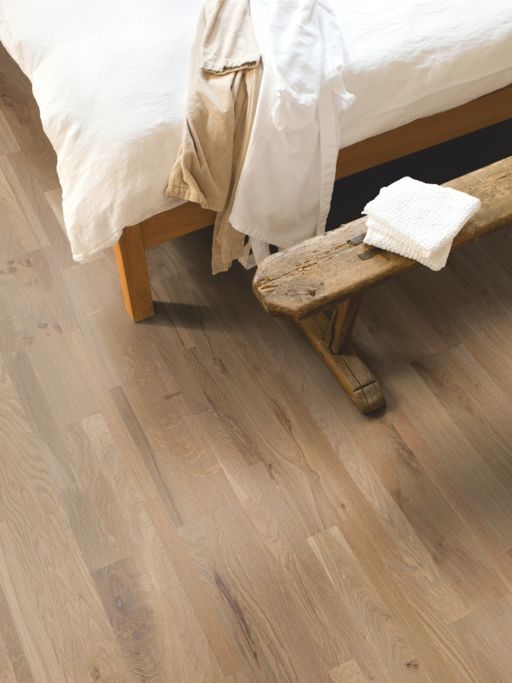 QuickStep Variano Champagne Brut Oak Engineered Flooring, Oiled, Multi-Strip, 190x3x14 mm Image 2