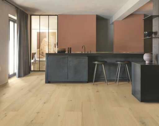 Quickstep Cala Pearl White Oak Engineered Flooring, Brushed & Extra Matt Lacquered, 220x13x2200mm