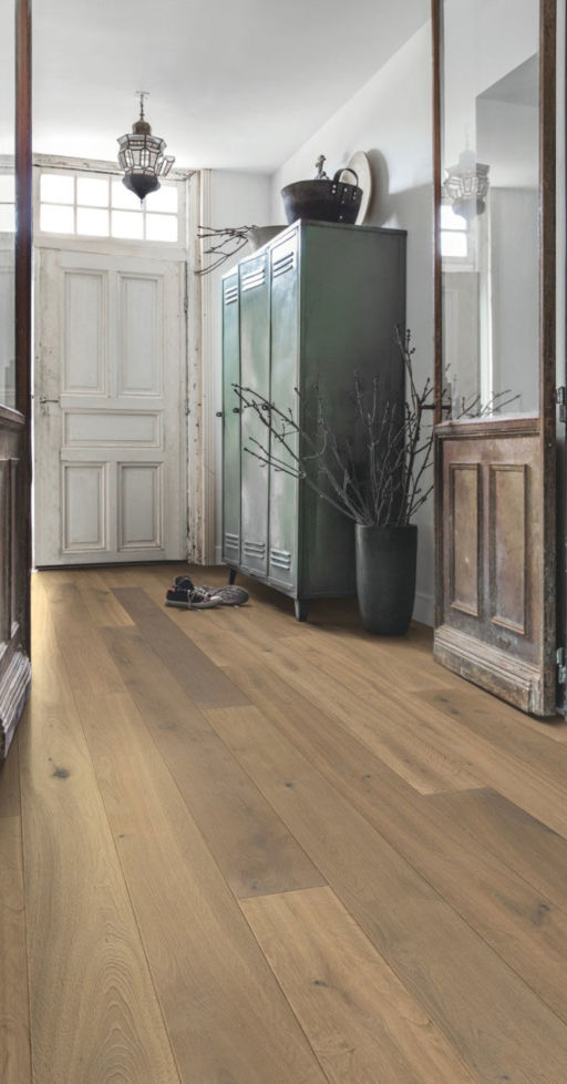 Quickstep Compact Nutmeg Oak Engineered Flooring, Oiled, 145x12.5x1820 mm