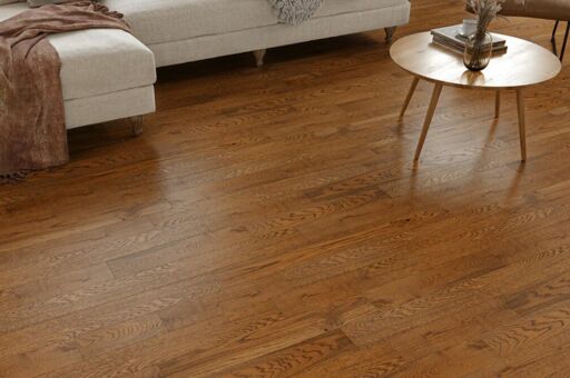 Ravenwood Engineered Oak Flooring, Rustic, Golden, Brushed & UV Oiled, 125x10xRLmm