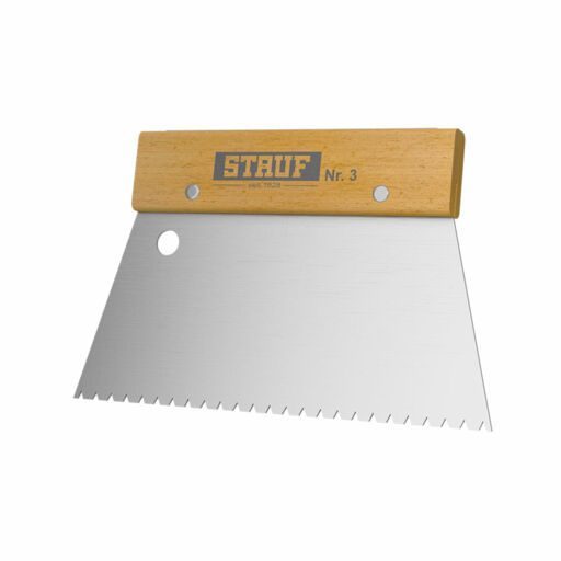 STAUF Notched Trowel, No 3 Image 1