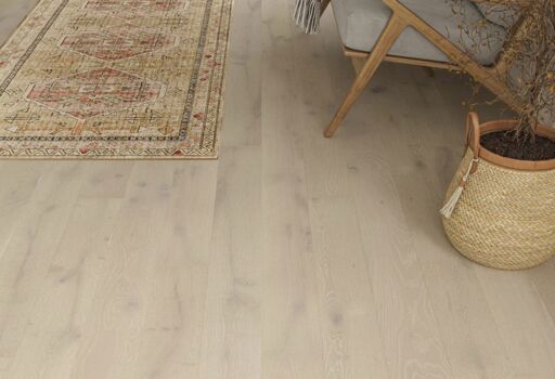 Thalen Engineered Oak Flooring, Rustic, Whitewashed, Brushed & UV OIled, 150x14x1900mm Image 2