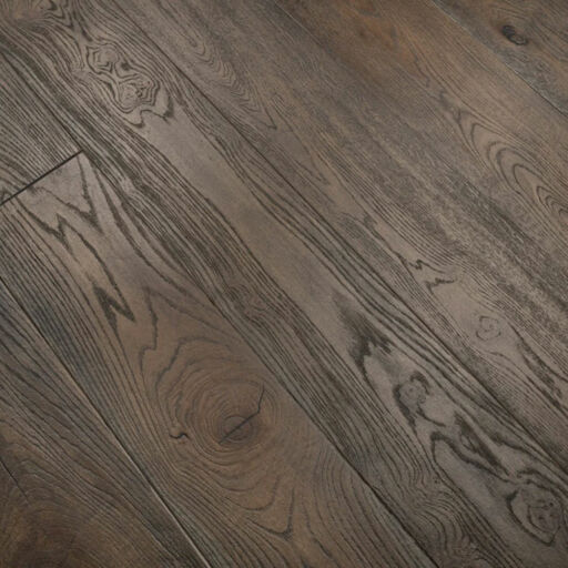 Tradition Antique Engineered Oak Flooring, Distressed. Brushed, Black Oiled, 220x15x2200mm Image 4