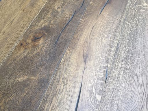 Tradition Antique Light Brown Engineered Oak Flooring, Rustic, Distressed, Brushed, 2200x20x220 mm
