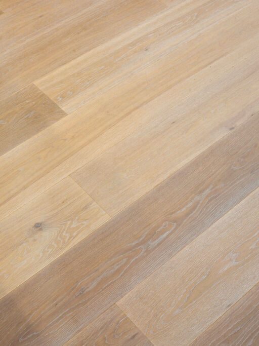 Tradition Chardonnay Engineered Oak Flooring, Smoked, Brushed, White Patina, 15x190x1900mm