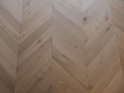 Tradition Chevron Engineered Oak Flooring, Prime, Invisible Matt Lacquered 90x14x510mm Image 2