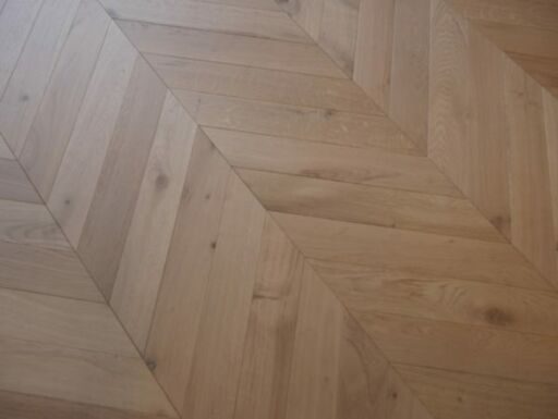 Tradition Chevron Engineered Oak Flooring, Prime, Invisible Matt Lacquered 90x14x510mm Image 3