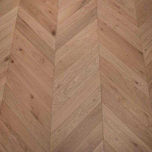 Tradition Chevron Engineered Oak Flooring, Natural, Invisible Oiled, 90x14x510mm Image 2