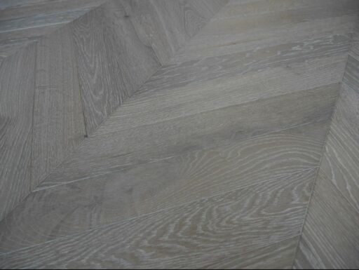 Tradition Chevron Engineered Oak Flooring, Natural, Smoked Rocky Grey, 90x14x510mm Image 4