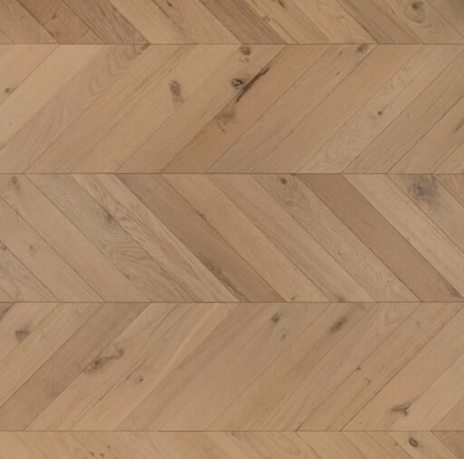 Tradition Chevron Engineered Oak Flooring, Natural, Unfinished, 90x14x510mm Image 3