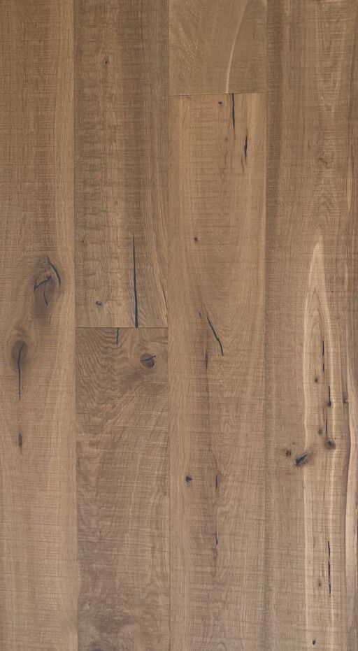 Tradition Classics Bandsawn Oak Engineered Flooring, Rustic, Smoked, Matt Lacquered, 220x15x2200mm