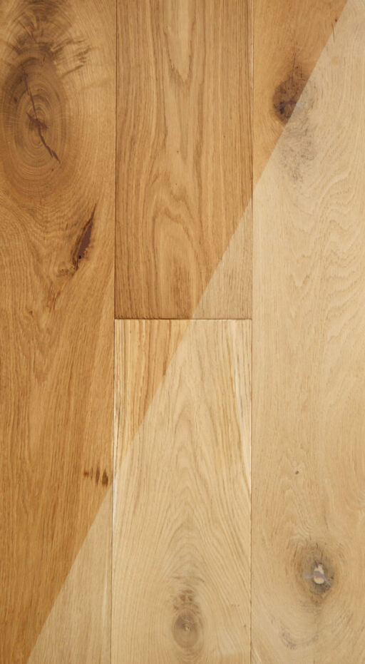 Tradition Classics Brushed Oak Engineered Flooring, Rustic, Unfinished, 190x14x1900mm