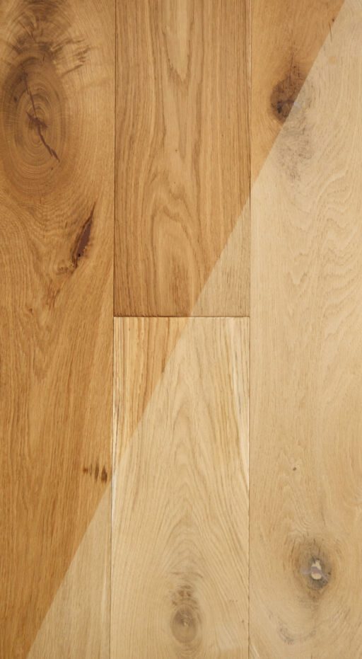 Tradition Classics Brushed Oak Engineered Flooring, Rustic, Unfinished, 190x14x1900mm