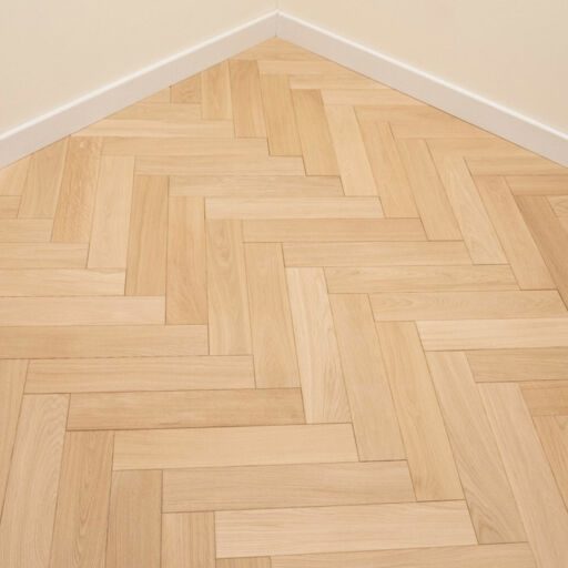 Tradition Classics Engineered Oak Parquet Flooring, Prime, Unfinished, 100x20x500mm Image 2