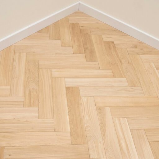 Tradition Classics Engineered Oak Parquet Flooring, Rustic, Unfinished, 100x20x500mm Image 2
