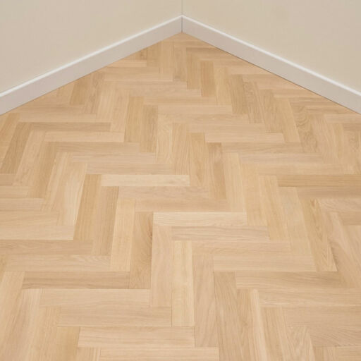 Tradition Classics Engineered Oak Parquet Flooring, Unfinished, Prime, 70x11.4x350mm Image 2