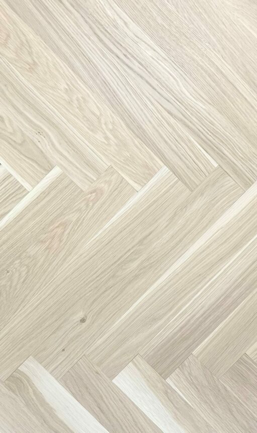 Tradition Classics Herringbone Engineered Oak Flooring, Natural, Lacquered, 70x11x490mm Image 1