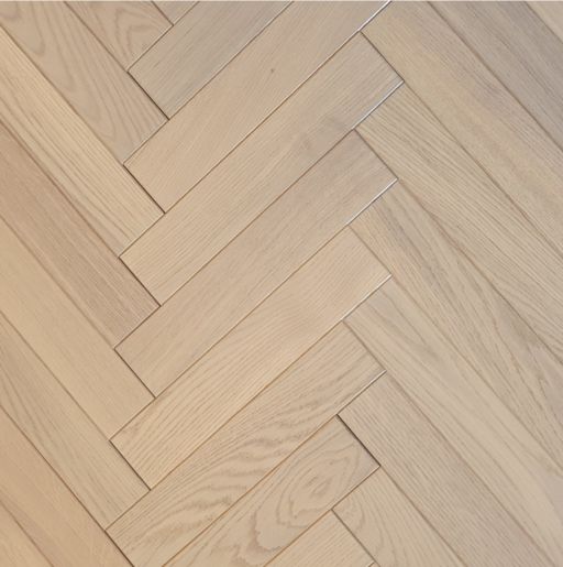 Tradition Classics Herringbone Engineered Oak Flooring, Pinot Gris Brushed, Oiled, 70x15x350 mm
