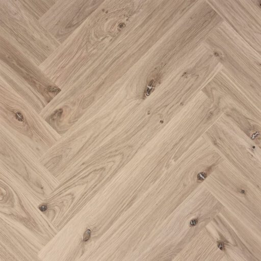 Tradition Classics Herringbone Engineered Oak Flooring, Rustic, Unfinished, 70x11x490mm