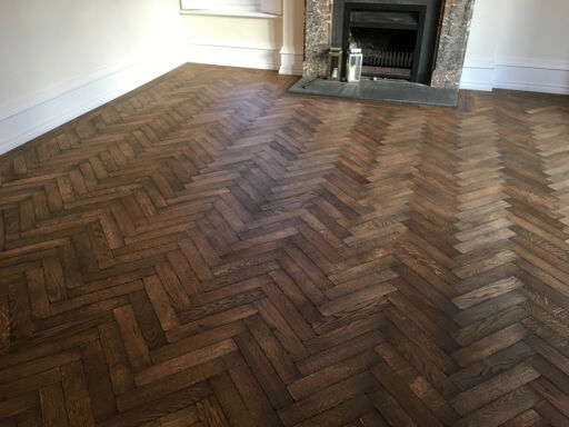 Tradition Classics Solid Oak Parquet Flooring Blocks, Tumbled, Unfinished, Prime, 22x70x280mm