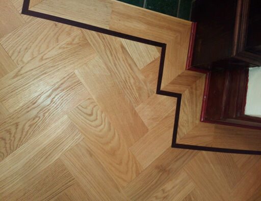 Tradition Classics Solid Oak Parquet Flooring Blocks, Tumbled, Unfinished, Rustic, 70x22x230mm