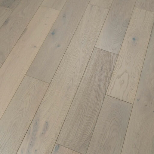 Tradition Comfort Grey Engineered Oak Parquet Flooring, Brushed & Matt Lacquered, 150x14xRLmm