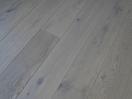 Tradition Dove Grey Engineered Oak Parquet Flooring, Rustic, Brushed, Matt Lacquered 190x14x1900mm Image 3