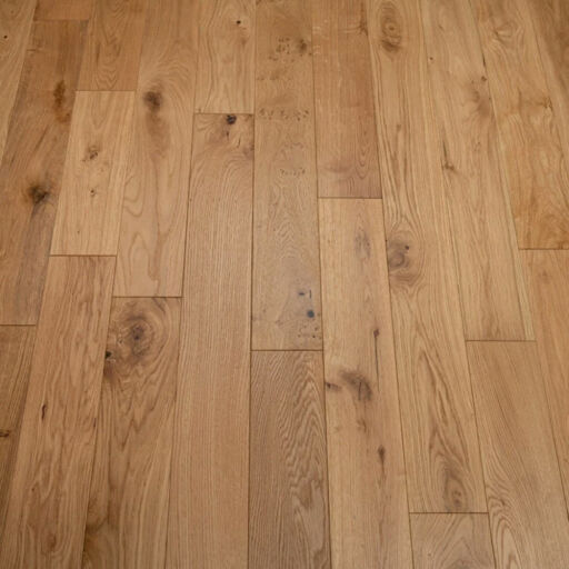Tradition Engineered Oak Flooring, Natural, Brushed & Lacquered, RLx125x14mm Image 4
