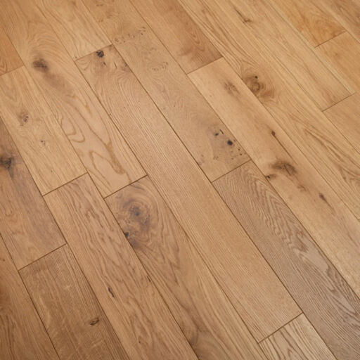 Tradition Engineered Oak Flooring, Natural, Brushed & Lacquered, RLx125x14mm Image 3
