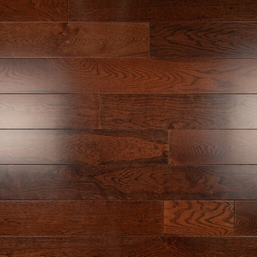 Tradition Engineered Oak Flooring, Walnut Stained, Rustic, Lacquered, RLx150x14mm Image 3
