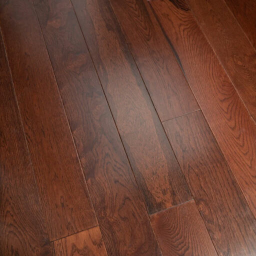 Tradition Engineered Oak Flooring, Walnut Stained, Rustic, Lacquered, RLx150x14mm Image 2