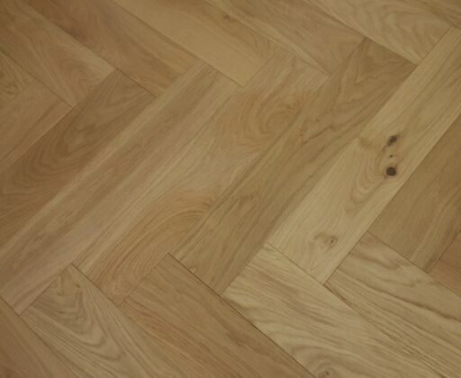 Tradition Engineered Oak Parquet Flooring, Herringbone, Brushed & Matt Lacquered, 125x14x600mm Image 2